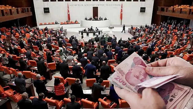 MİLLETVEKİLİ MAAŞLARINDA YENİ DÜZENLEMEYLE 450 BİN TL'YE ÇIKTI
