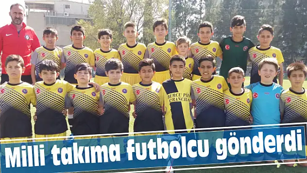 Milli takıma futbolcu gönderdi