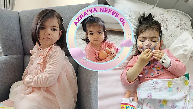 Minik Azra'nın SMA'yı yenmesi için desteğe ihtiyacı var