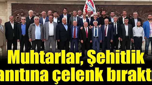 Muhtarlar günü kutlandı