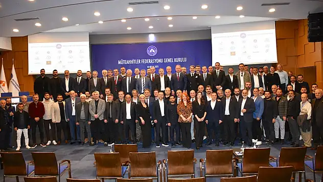 Müteahhitler Federasyonu Olağan Genel Kurulu yapıldı
