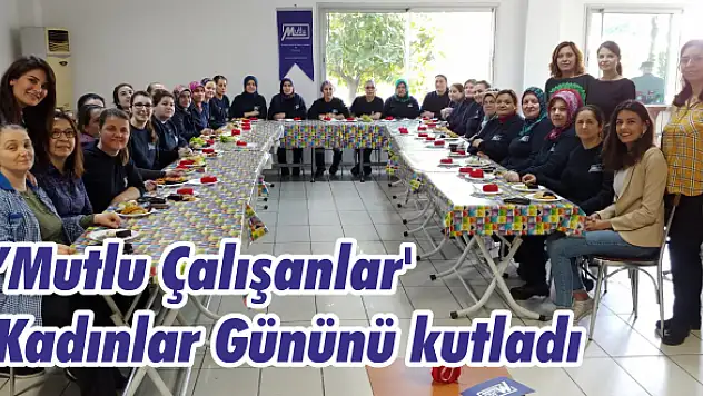 Mutlu Metal'den çalışanlarına bez çanta