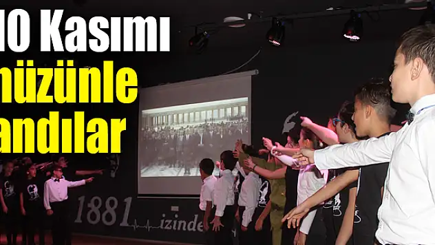 Öğrenciler Atatürk’ü anlattı