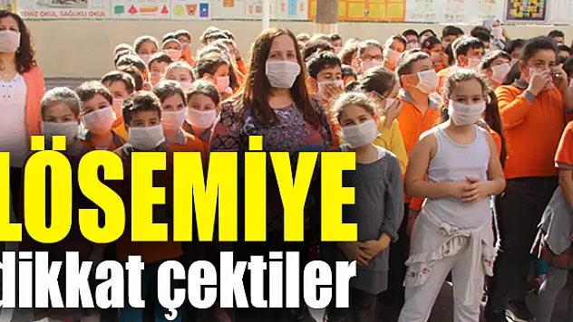 Öğrenciler maske taktı
