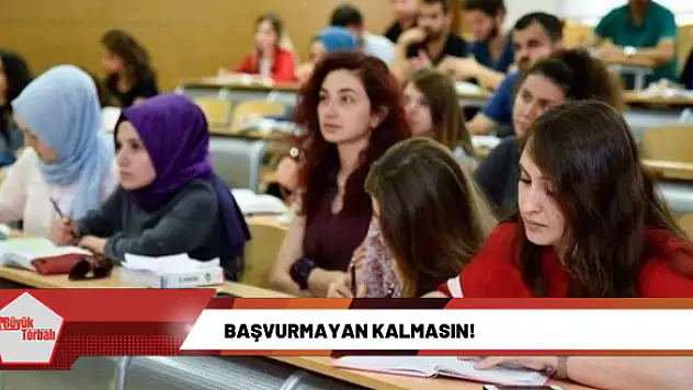 Öğrenim desteği için başvurular başladı