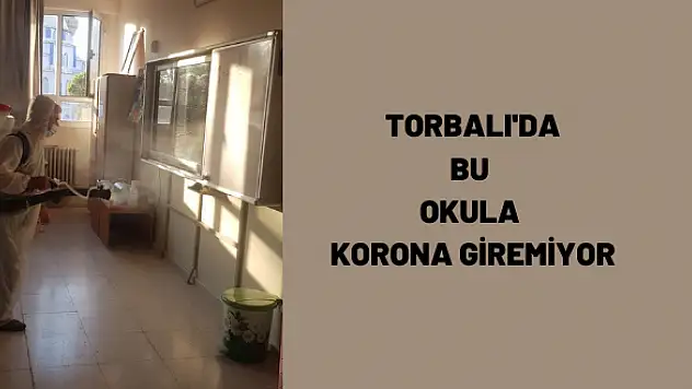 Bu okula Korona giremiyor
