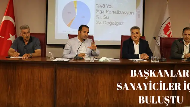 Başkanlar sanayiciler için bir araya geldi