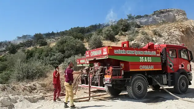 Orman yangını kontrol altına alındı