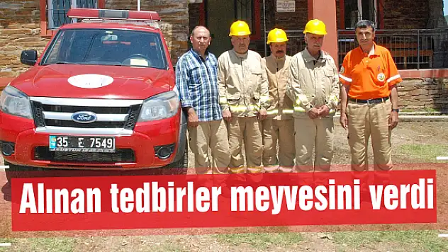 Orman yangınlarında düşüş yaşanıyor!