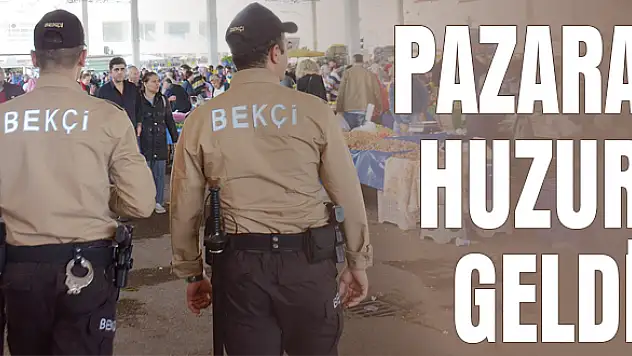 Pazarı hırsızlardan temizlediler