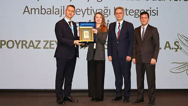 Menderes'te üretilen Poyraz Zeytinyağları ilk 10'da