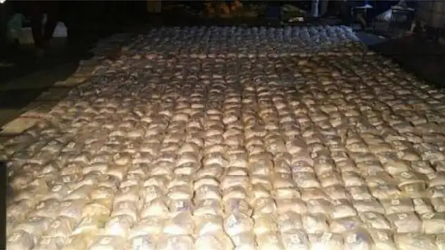 Rekor miktarda eroin ele geçirildi!