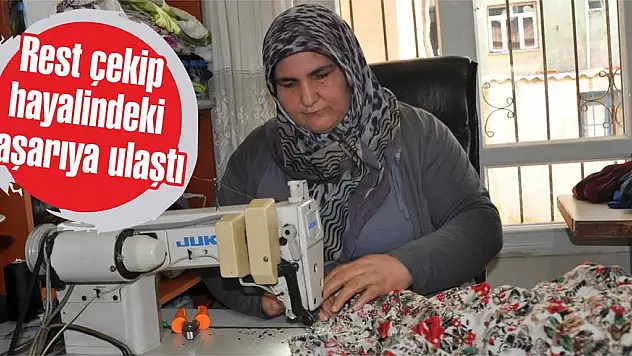Rest çekip hayalindeki başarıya ulaştı
