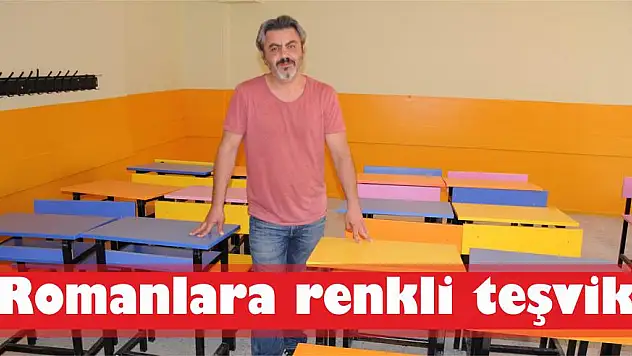 Romanlara renkli teşvik