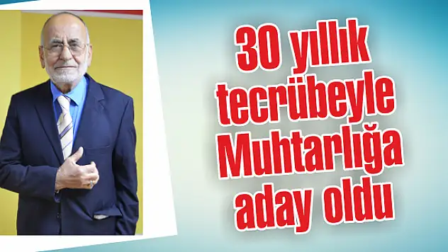 Huzurlu bir mahalle vaadediyor