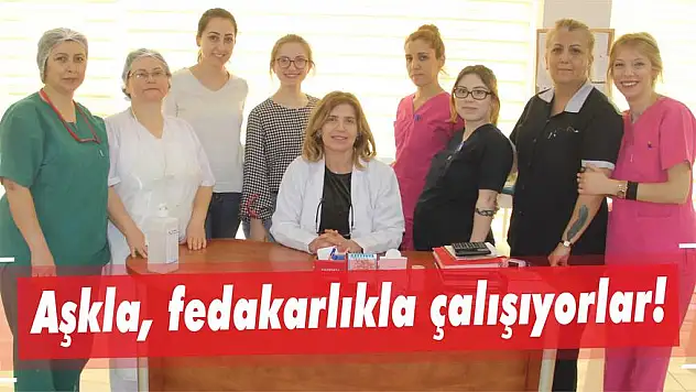Sağlık çalışanları aileleri gibi oldu