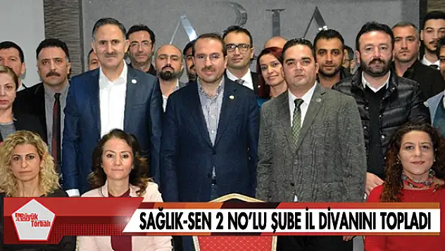 Sağlık-Sen 2 No'lu Şube il divanını topladı