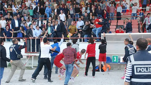 Savaş alanına döndü