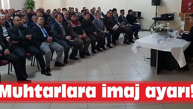 Şehrin imajı muhtarların elinde