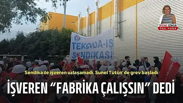 Sendika ile uzlaşamayan Sunel'den açıklama