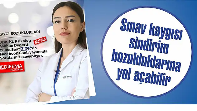 Sınav kaygısı sindirim bozukluklarına yol açabilir