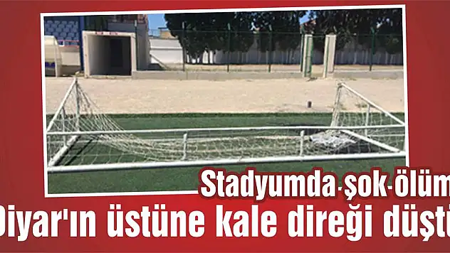 Stadyumda şok ölüm!