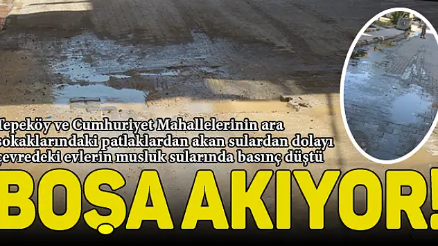 Su akar İZSU bakar!