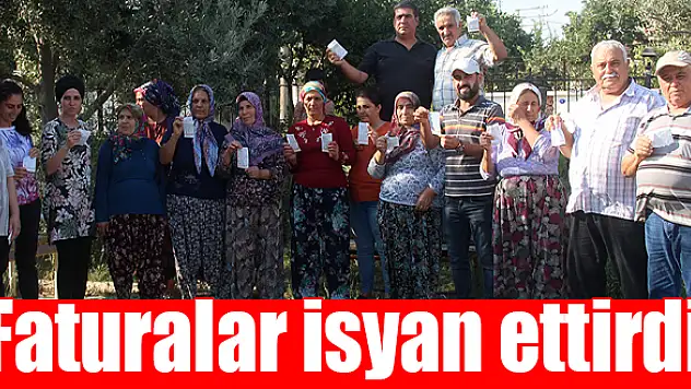 Su faturaları katlandı