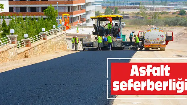 Subaşı'dan Ayrancılar'a her yerde asfaltlama