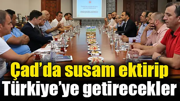 Susam ticareti artacak