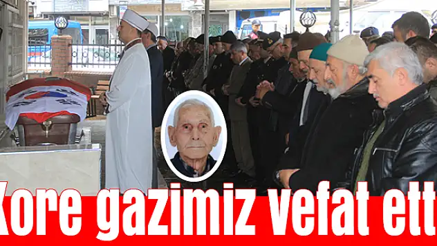 Tabutu Türk ve Kore bayrağına sarıldı