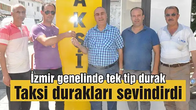 Taksi durakları sevindirdi