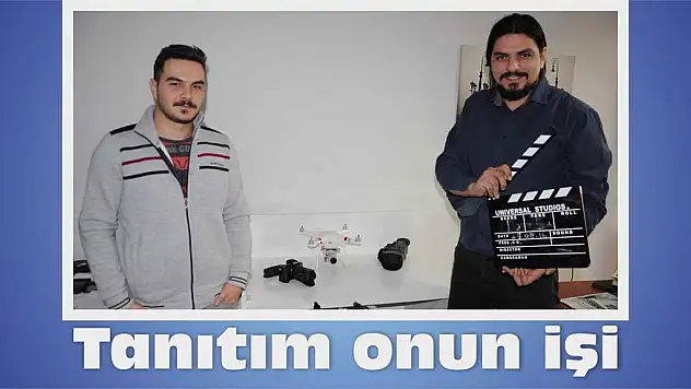 Tanıtım onun işi