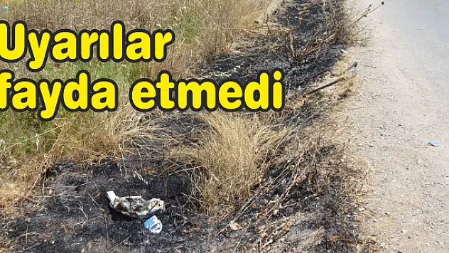 Tarım arazilerine zarar veriyor