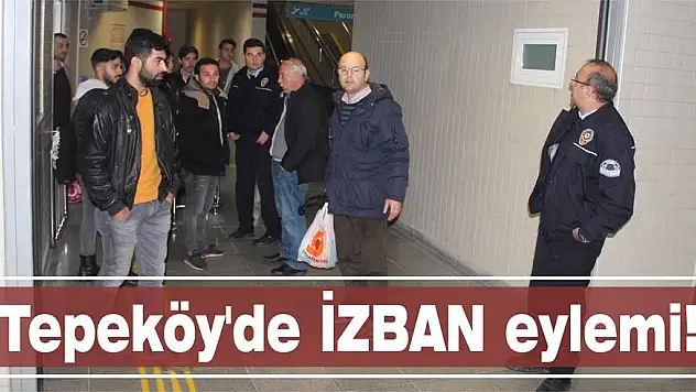 Tepeköy'de İZBAN eylemi!