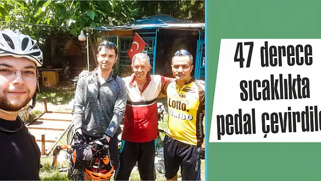 Termometre 47 dereceyi gösterdi