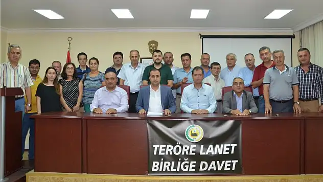 Teröre lanet, sağduyuya davet