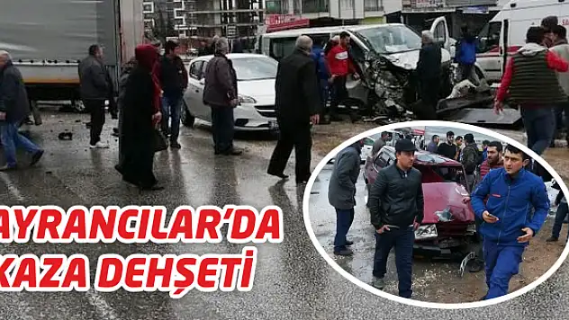 Tır, karşı şeride geçip otomobili biçti!
