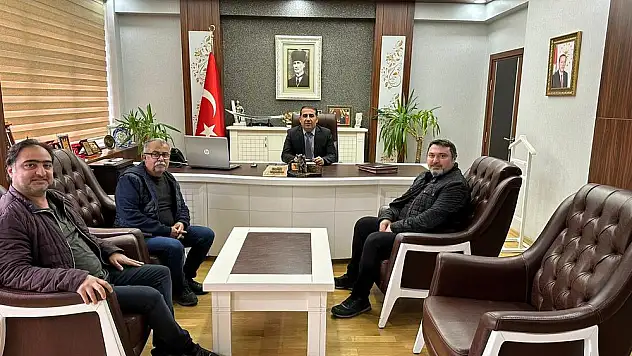 TOKSED YÖNETİCİLERİ KAYMAKAMA PROJELERİNİ SUNDU!