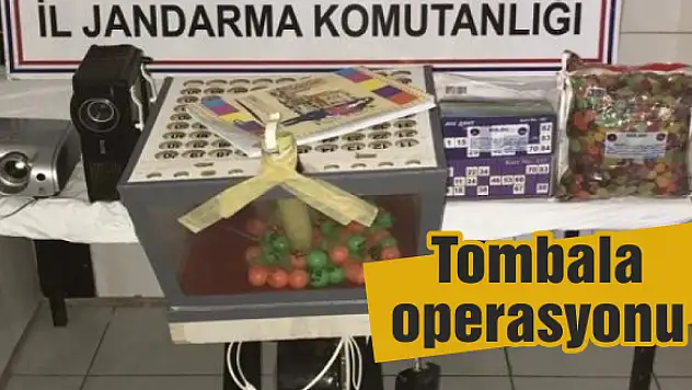 Tombala operasyonu