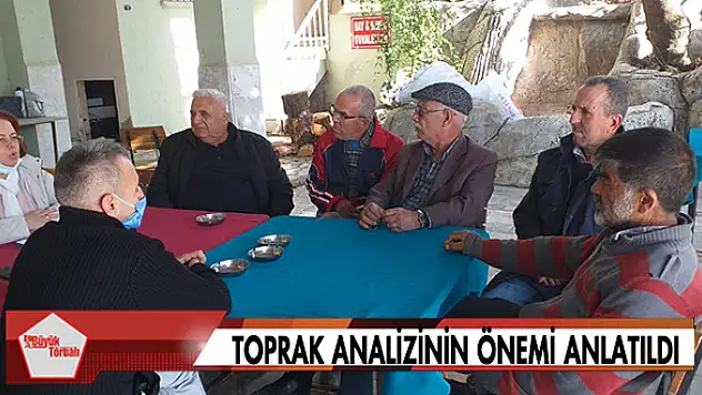 Toprak analizinin önemi anlatıldı