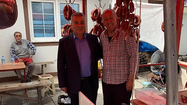 Torbalı Belediye Başkanı Mithat Tekin'den Saygılıer'e ziyaret