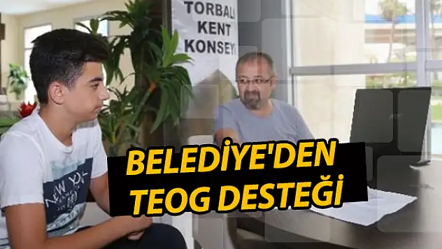 Torbalı Belediyesi’nden öğrencilere TEOG desteği