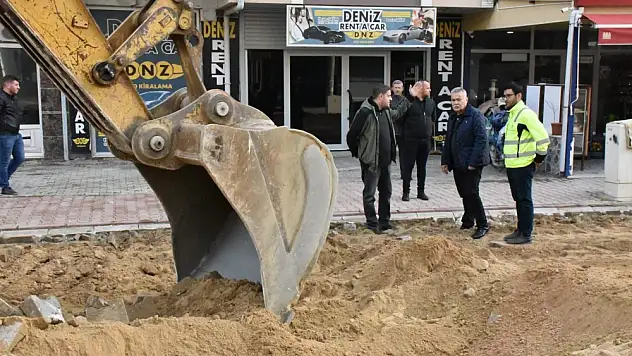 TORBALI CADDESİ'NDE YENİLEME BAŞLADI