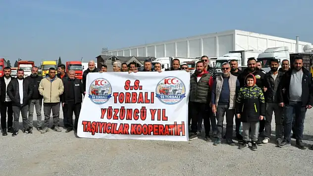 Torbalı'da yüzlerce kamyoncu tek çatı altında