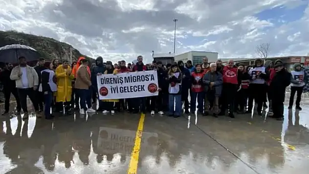 Torbalı'daki Migros işçilerine işe dönüş yok, tazminatta uzlaşıldı