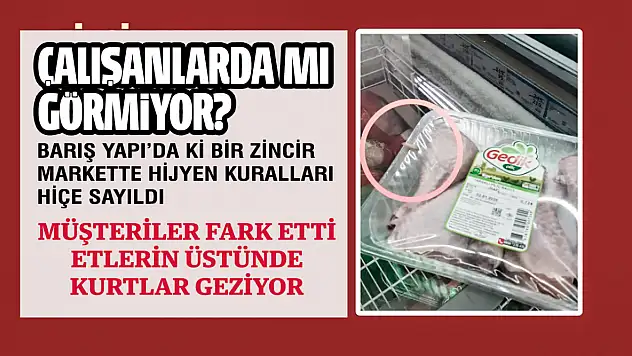 Torbalı'daki Zincir Markette 'Kurtlu Tavuk' İddiası