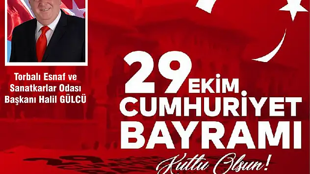 Torbalı Esnaf ve Sanatkar Odası 29 Ekim kutlaması