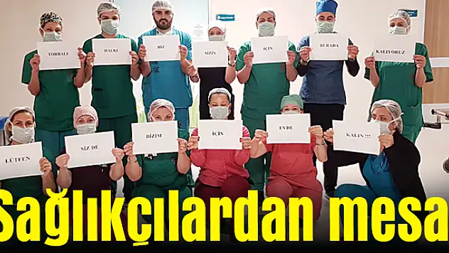 Torbalı halkını evde kalmaya davet ettiler