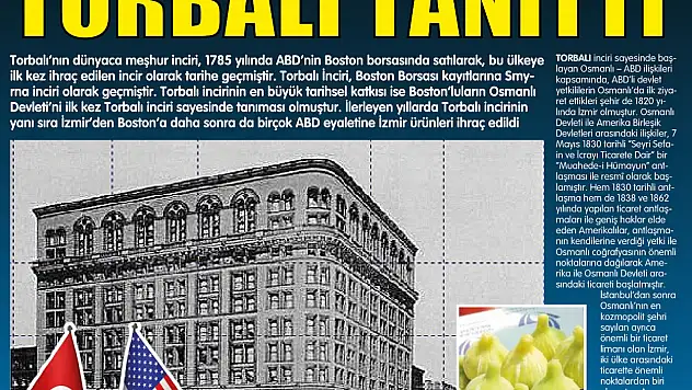 Torbalı inciri 260 yıl önce ABD'ye Türkleri tanıttı